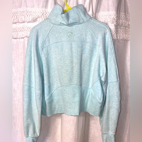 Lululemon Scuba Oversized Funnel Neck Half Zip - Picture 2 of 2